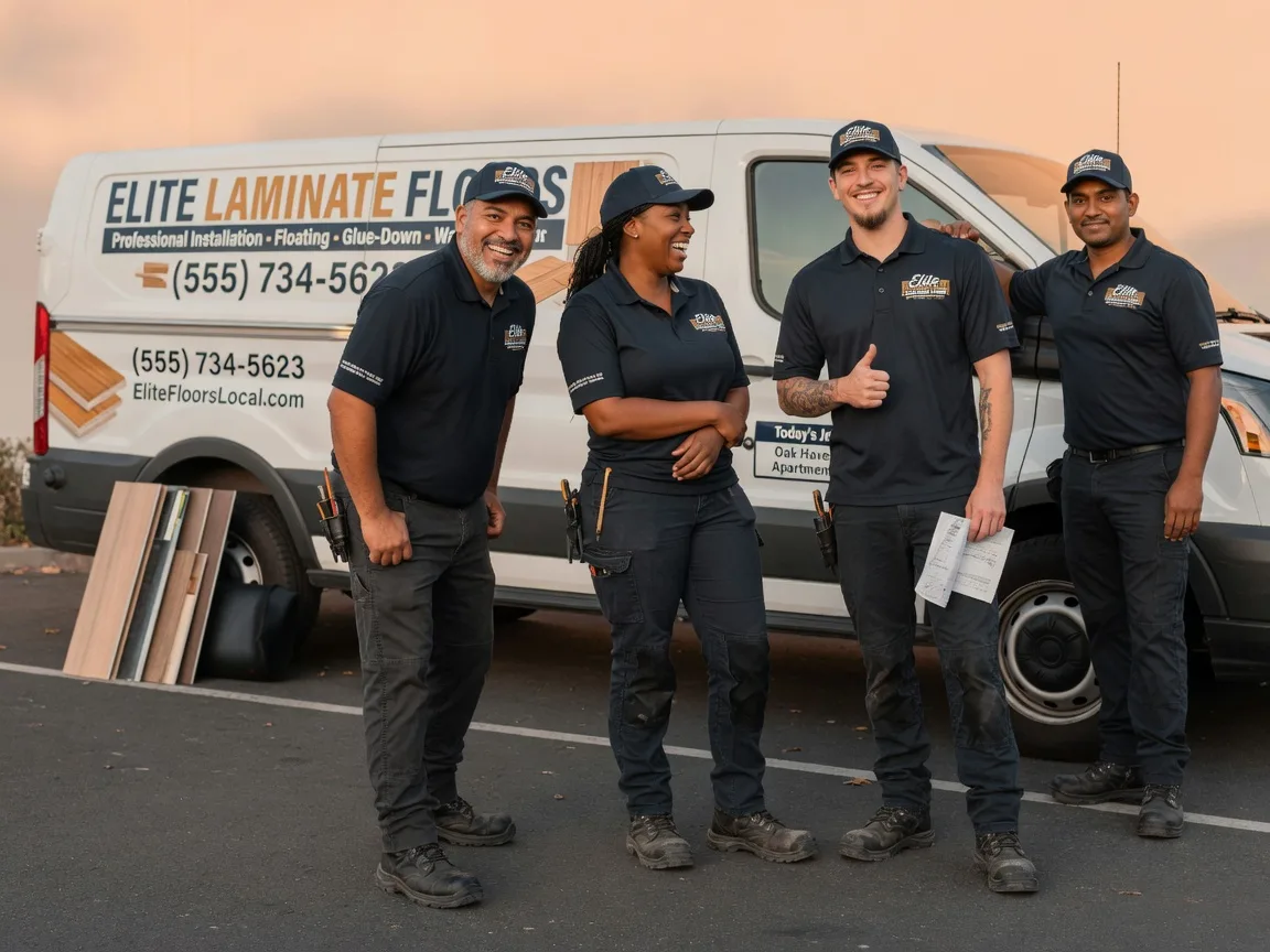 Laminate flooring installation company in Thor, IA